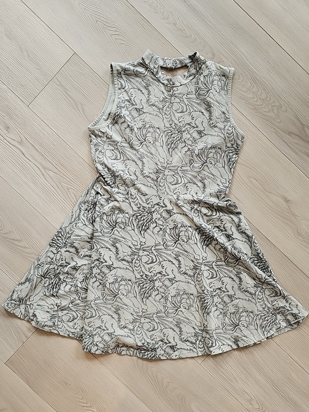 Jawbreaker Clash Of The Sigils Skater Dress, Medium